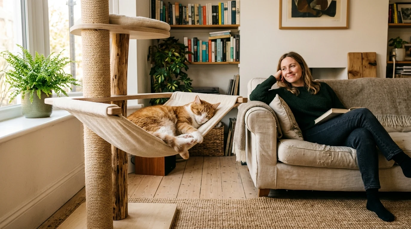 Cat Trees With Hammocks for Large Cats: What to Check